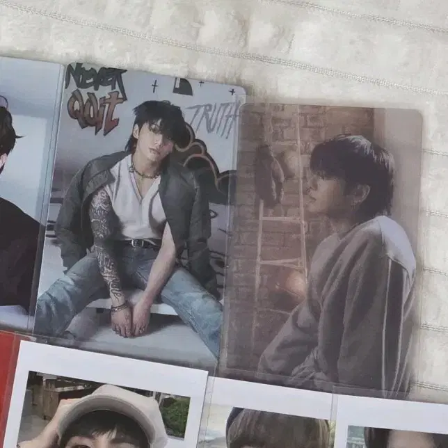 BTS アナログ 5枚セット Jung Kookグッズ グク フォト カード 55枚 セット トレカ