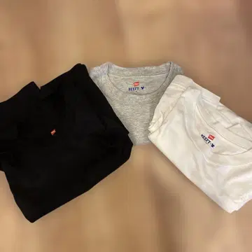Hanes BEEFY-T 티셔츠 3종 세트 XL