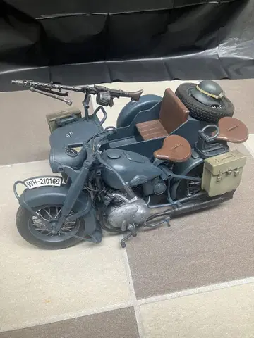 21st century toys 1/6 독일군 사이드카 도색 완료