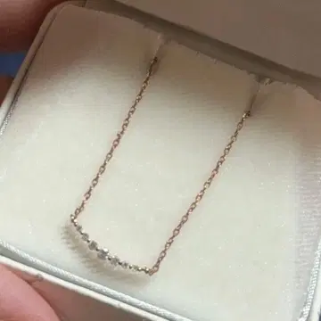 take-up 다이아 목걸이/케이스 없음, 목걸이만