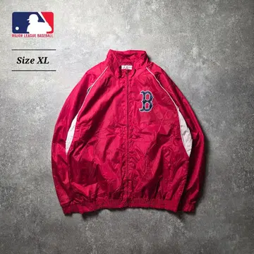 MLB 메이저리그베이스볼 보스턴 레드삭스 나일론 자켓 빨간색 XL