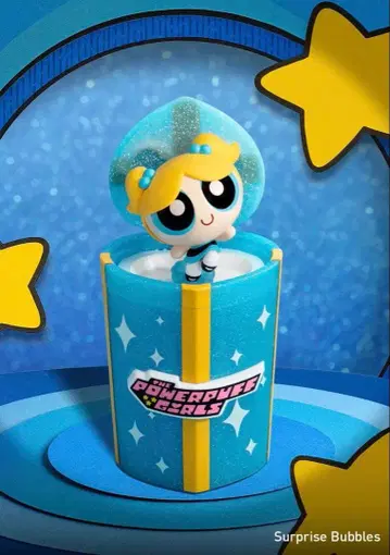 POP MART 파워퍼프걸 파티 서프라이즈 시리즈 버블스