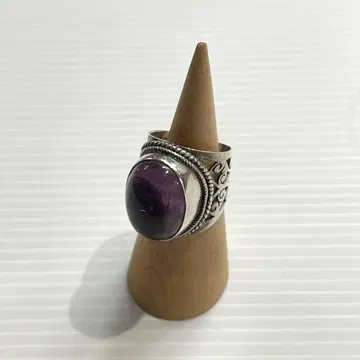 자수정 13호 실버 반지