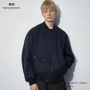 PUFFTECH 쇼트 블루종 UNIQLO