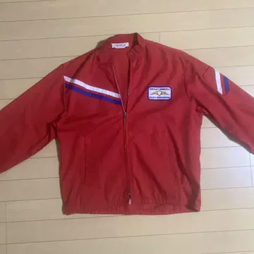 FLIGHT APPAREL 빨간색 나일론 자켓 빈티지 70s 70년대