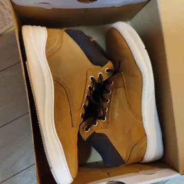 스테파노 로시 워모 25-25.5 스웨이드 하이컷 스니커즈