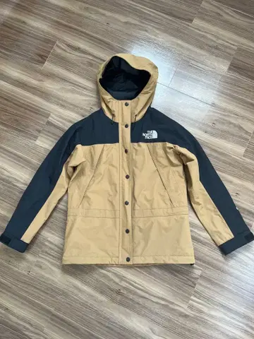 THE NORTH FACE 마운틴 후드티 S 베이지/블랙