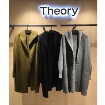 theory 후디드 코트