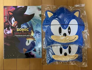 2 미개봉 새상품 소닉 더 헤지혹 가면 2개와 클리어 파일 1개 세트