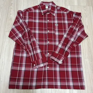 Caltop 칼탑 체크 셔츠 XL 레드