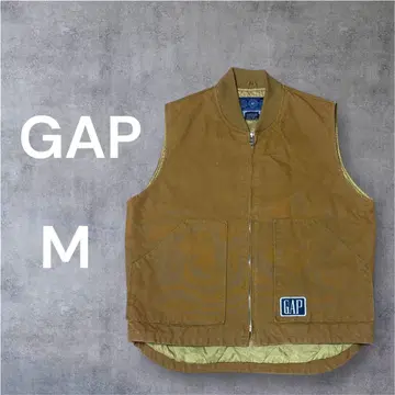 90s GAP 브라운 퀼팅 베스트