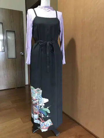 기모노 리메이크, 전통 예복 기모노로 만든 드레스