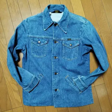 70s 80s 랭글러 데님 자켓 빈티지 아메카지 USA제