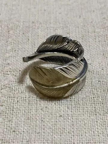 고로즈 선금 페더 반지 반지 반지