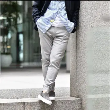 쓰리 도츠 그레이 조거 팬츠 L