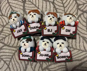 KRUNK iKON 봉제 인형 7개 세트