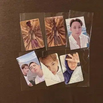 CxM 에스쿱스 민규 HYPE_VIBES 트레이딩 카드 모음