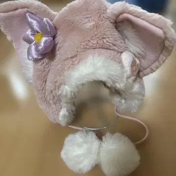 디즈니 고양이 귀 모자 꽃 장식 포함