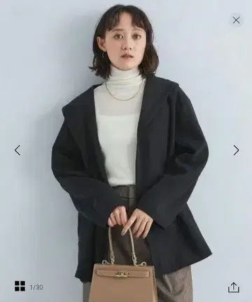 [ 새상품급 ] 그린 라벨 릴랙싱 후디 가디건 아우터 블랙 블랙