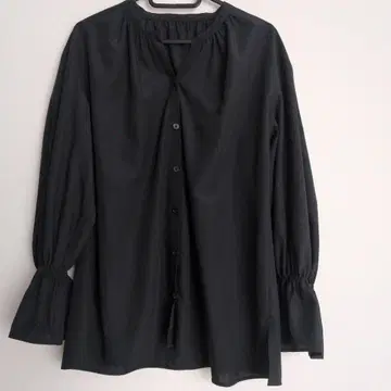 플라스테 캔디 슬리브 블라우스 S