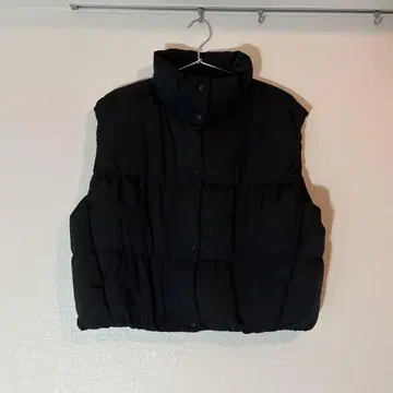 UNIQLOC 유니클로 시 다운 크롭 베스트