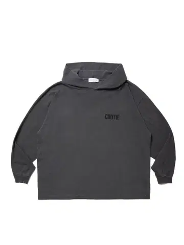 COOTIE 피그먼트 후드 롱 T L size 새상품