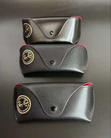 [ 미사용 새상품 ] ray ban 소프트 케이스 블랙 3점