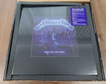 METALLICA RIDE THE LIGHTNING LP DVD 메탈리카