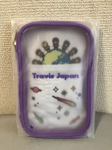 [ 미개봉 새상품 ] Travis Japan 파우치 아크릴 스탠드 파우치