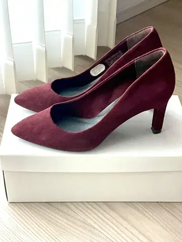 Rockport 버건디 스틸레토 펌프스