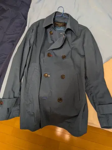 BEAMS LIGHTS 봄/가을 아우터 트렌치코트 블루