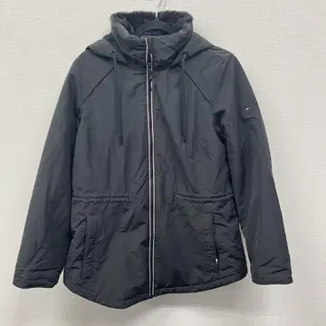 타미힐피거 후드 부착 자켓 여성용 S 블랙