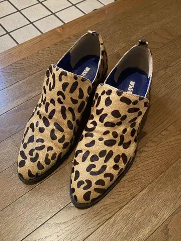 SLY 레오파드 무늬 로퍼 M