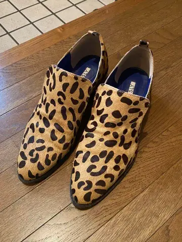 SLY 레오파드 무늬 로퍼 M