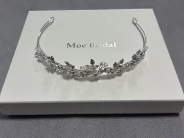 Moe Bridal 티아라 목걸이 귀찌 3종 세트