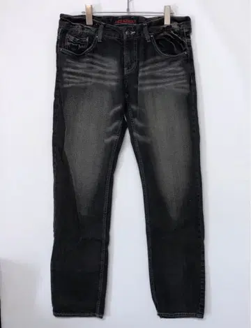 JACK SERIKA 네오 그런지 네오 오빠 유니언 잭 블랙 데님