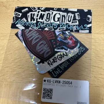 King Gnu ASSORTED STICKERS PACK 스티커