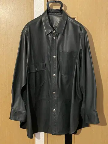 OAMC Max Leather Shirt Green 셔츠 자켓