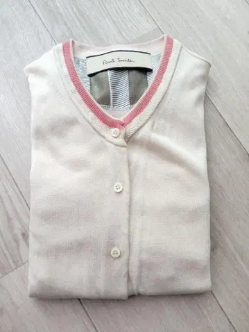 Paul Smith 화이트 V넥 가디건 M