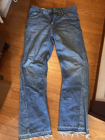 ZARA 블루 플레어 데님