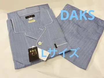 L 사이즈 새상품 닥스 DAKS 파자마 긴팔 긴바지 남성용 신사 일본제