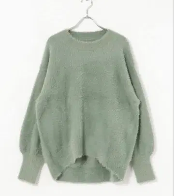 미사용 새상품 샤기 크루넥 ITEMS URBANRESEARCH