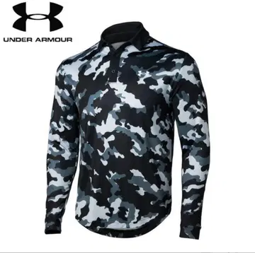 UNDER ARMOUR 카모플라쥬 긴팔 피케 셔츠
