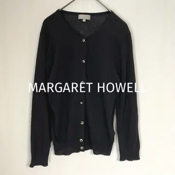 마가렛호웰 울 코튼 가디건 MHL 사이즈 2 차콜