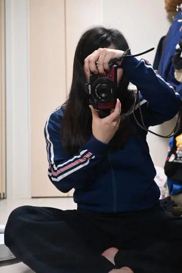 트랙 자켓 네이비 구제 의류