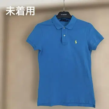 [ 미착용 ] 랄프 로렌 파랑 피케 셔츠 반팔 M