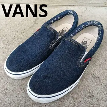 Vans 슬립온 V98CL DENIM2 데님 반다나 패턴