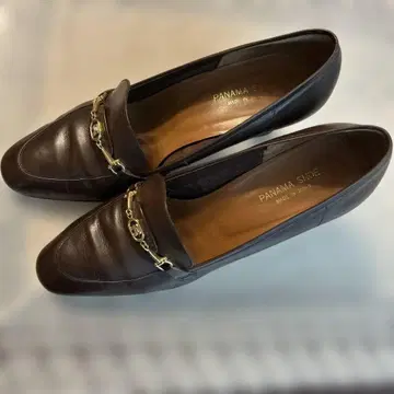 PANAMA SHOE 다크 브라운 펌프스