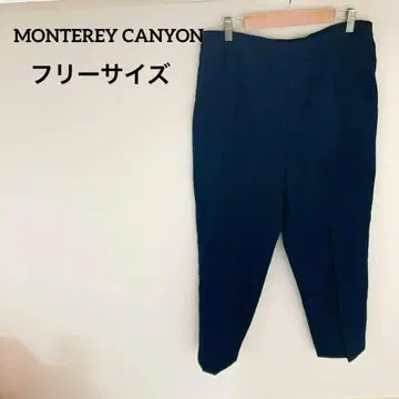 MONTEREY CANYON [프리 사이즈] 네이비 팬츠 PETITE