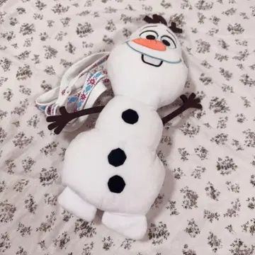 디즈니 겨울왕국 올라프 봉제 인형 숄더백 미니백